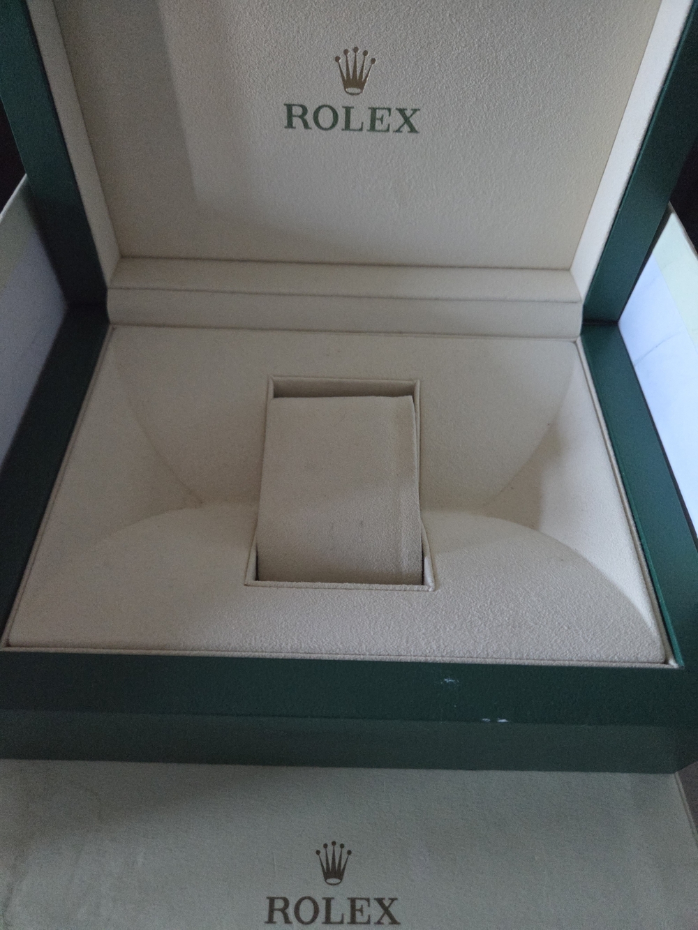 Rolex Green Watch Presentation Box - Luxury Men’s Accessory - Picture 3 of 5